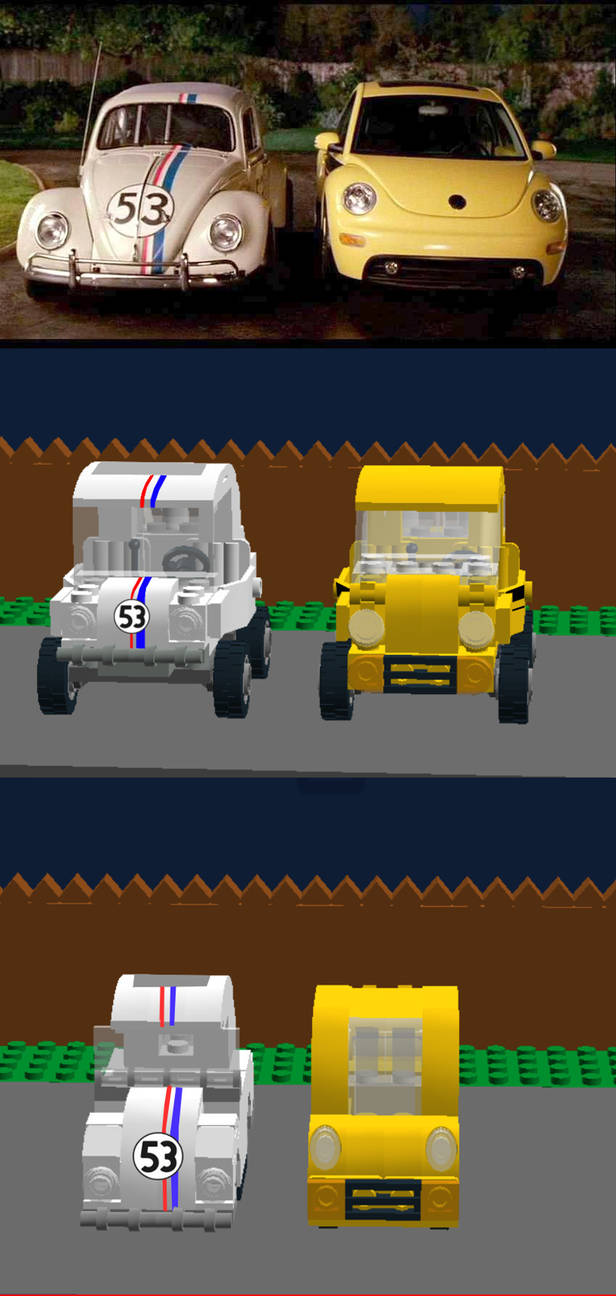 Lego Herbie by Volt0101 on DeviantArt