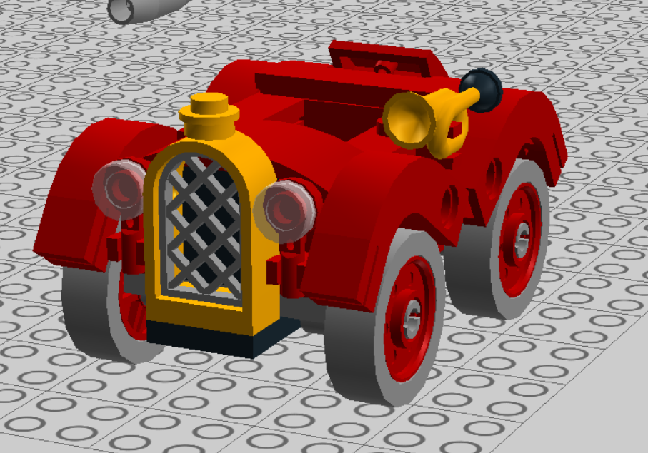 Lego donald duck car hotsell