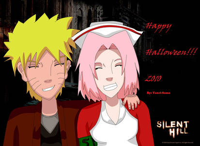 NaruSaku Halloween