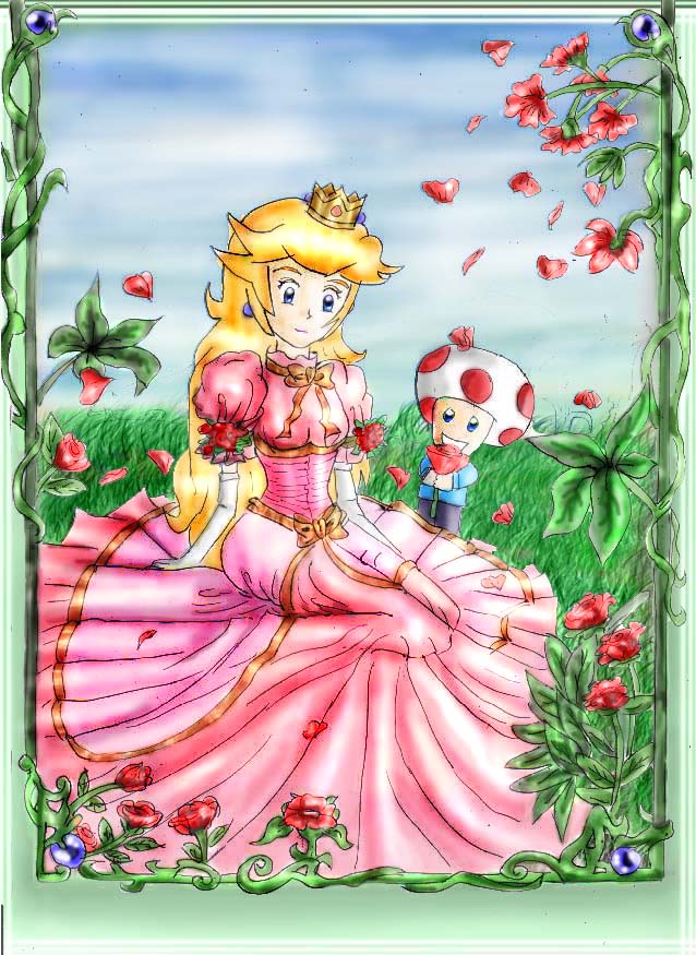 Princess Peach n Toad