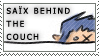 Saix Behind the Couch Stamp