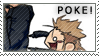 POKE Stamp by ladychimera