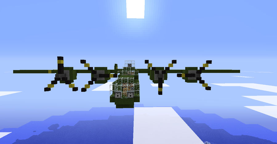 Minecraft B-24 Liberator by FlyBoy1918 on DeviantArt