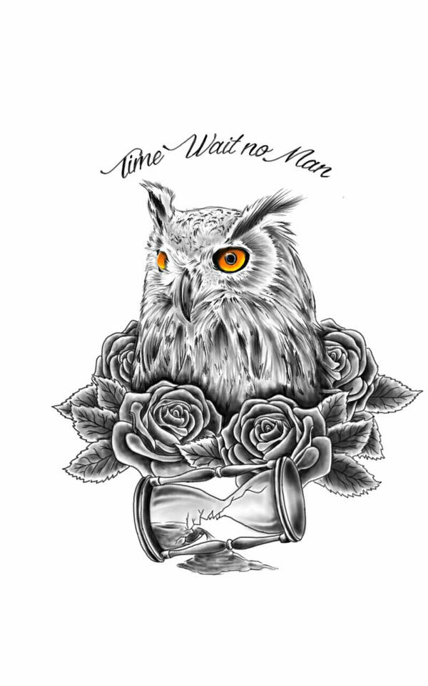 owl tattoo design by Chanlung168 on DeviantArt