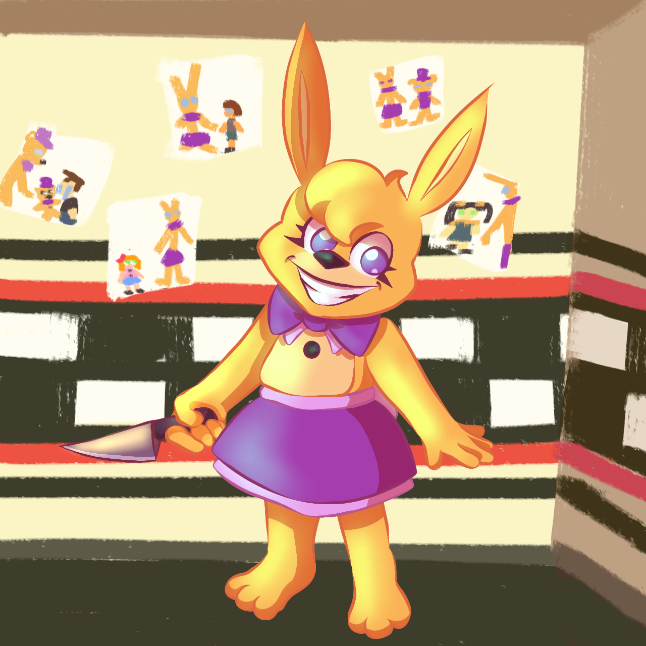 Female Springbonnie by Thebestcinnamonbun28 on DeviantArt