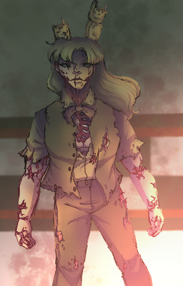 Human Springtrap by Thebestcinnamonbun28 on DeviantArt