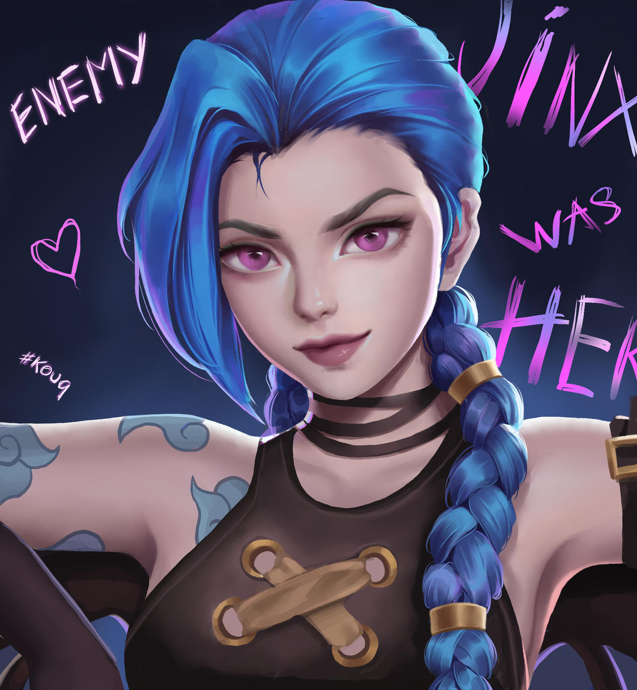Jinx - Arcane by Kouq98 on DeviantArt