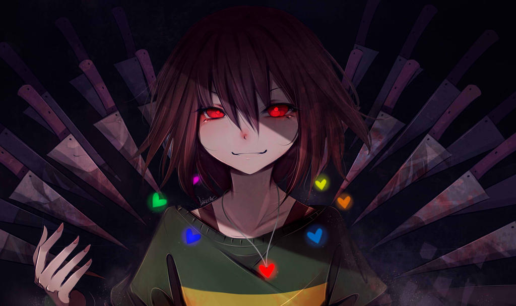 Chara Back Chara ~ by Likesac on DeviantArt