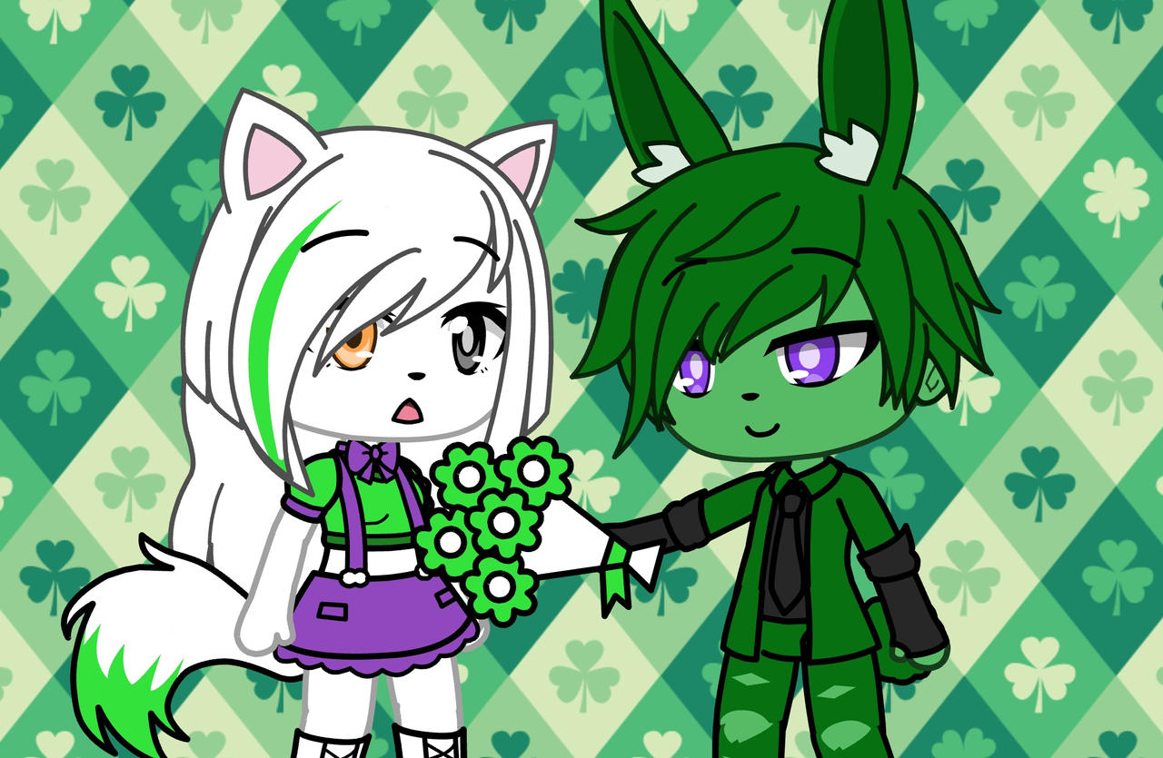 Springtrap x Tangle (Green romance) by Kanohi-Zeo on DeviantArt