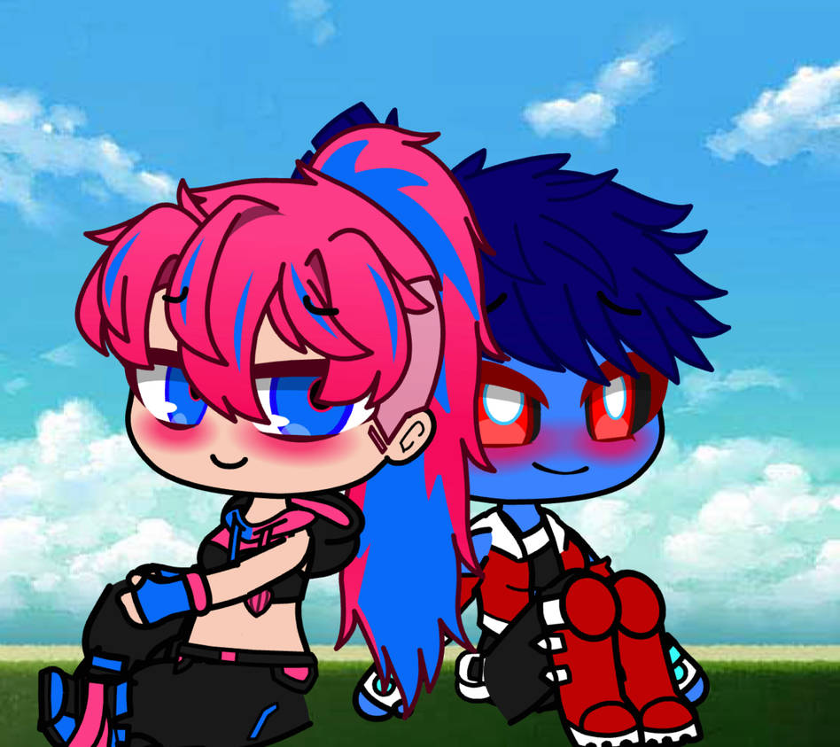 Max Velocity Riley Back to back (Riley x Velocity) by Kanohi-Zeo on DeviantArt