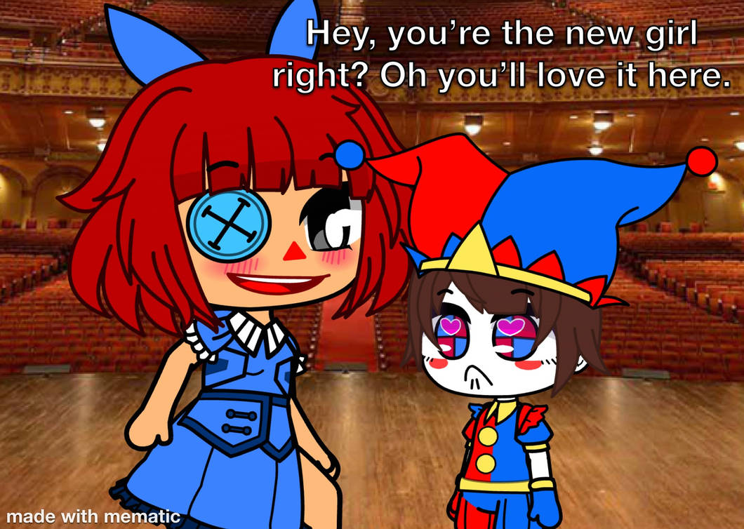 Ragatha x Pomni? by MilkyWayZeo on DeviantArt