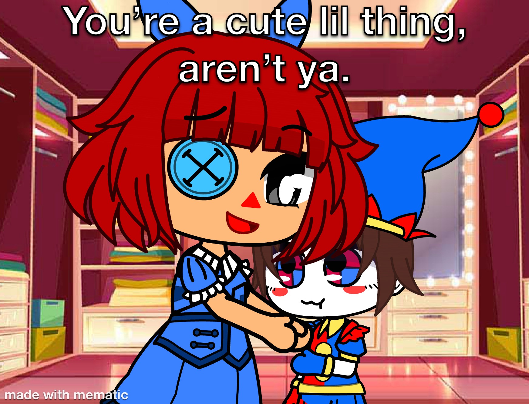 Ragatha x Pomni by MilkyWayZeo on DeviantArt