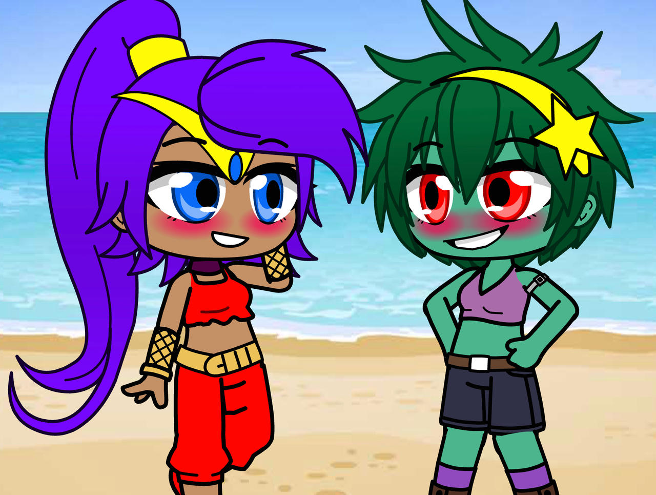 Shantae x RottyTops by Kanohi-Zeo on DeviantArt