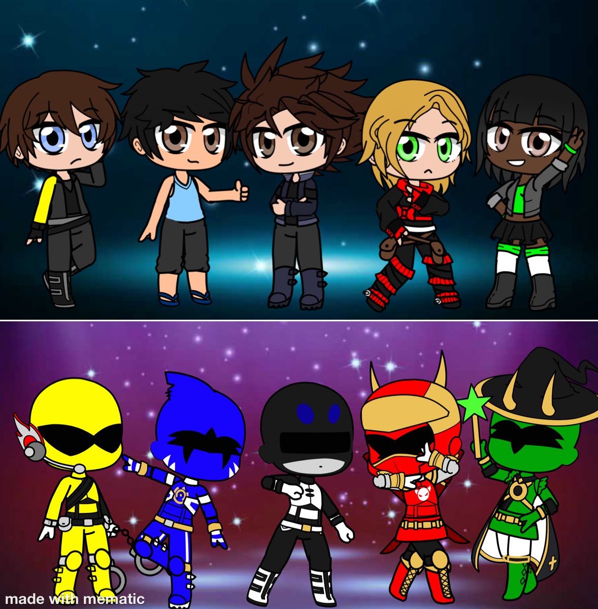 Power Rangers: Mix n Match by Kanohi-Zeo on DeviantArt