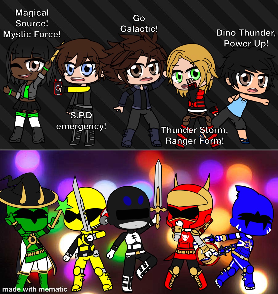 Power Rangers Mix n Match by Kanohi-Zeo on DeviantArt