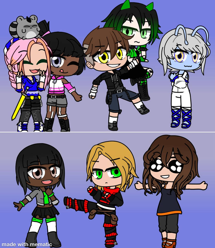 Every Girl Ranger My Girl Rangers by Kanohi-Zeo on DeviantArt