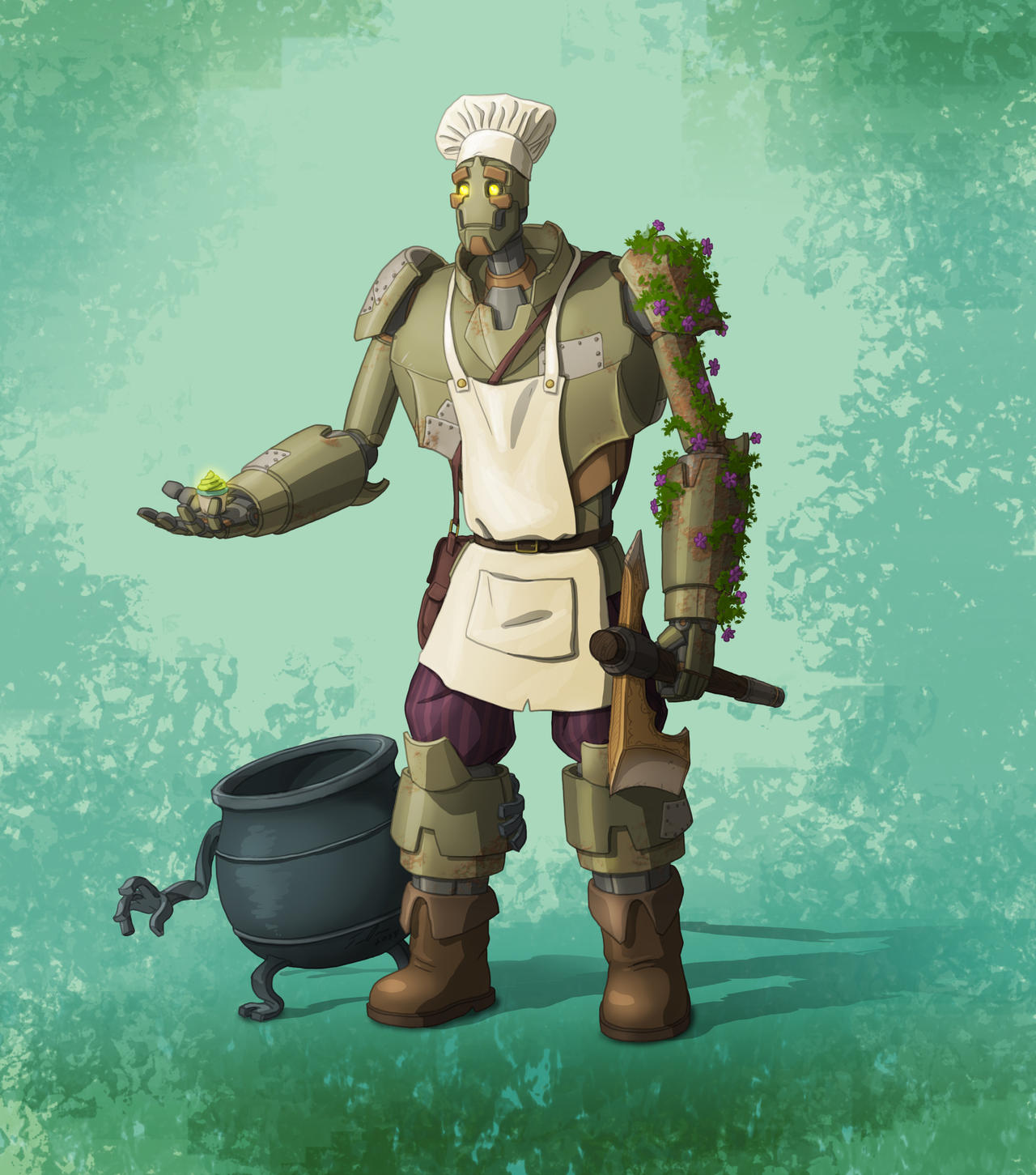 Commission: Erode the warforge by TomXaros on DeviantArt