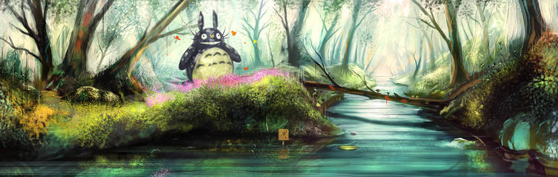 Totoro's secret glade