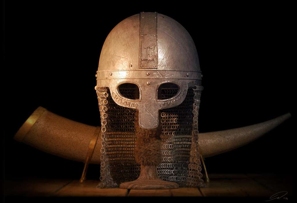 Viking helmet