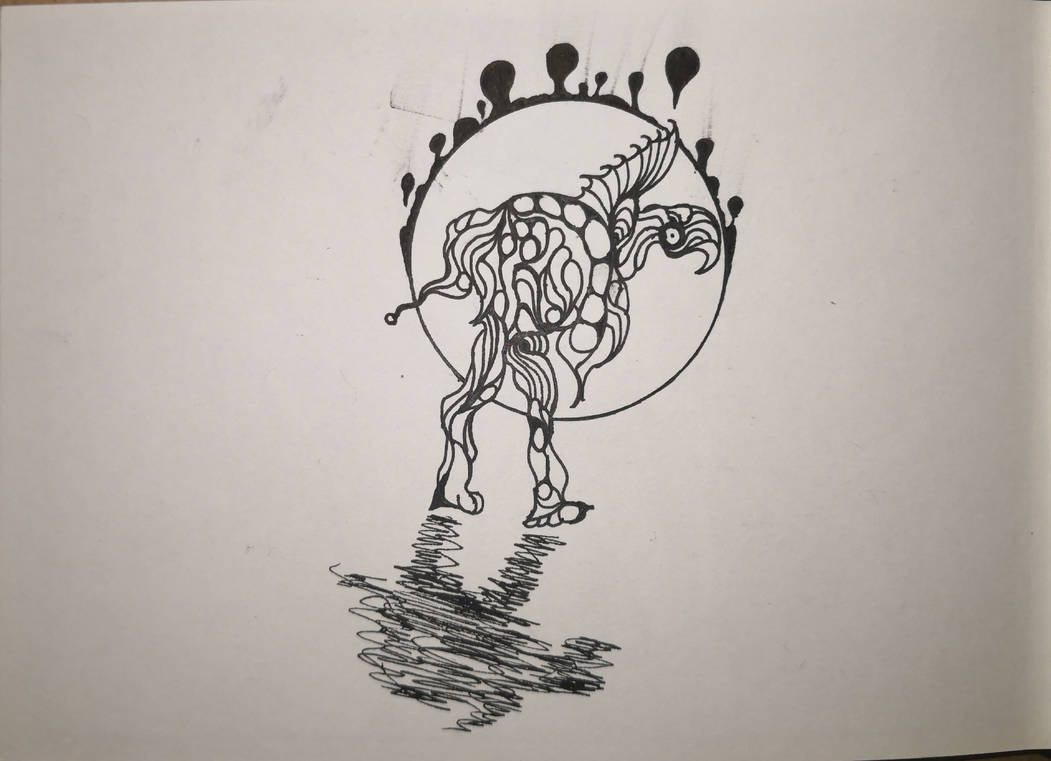 Time Monster Drawing Creature time! by Leonisos on DeviantArt