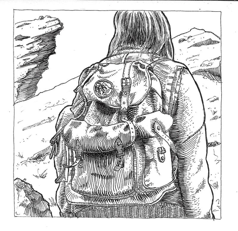 Inktober 24 01 Backpack