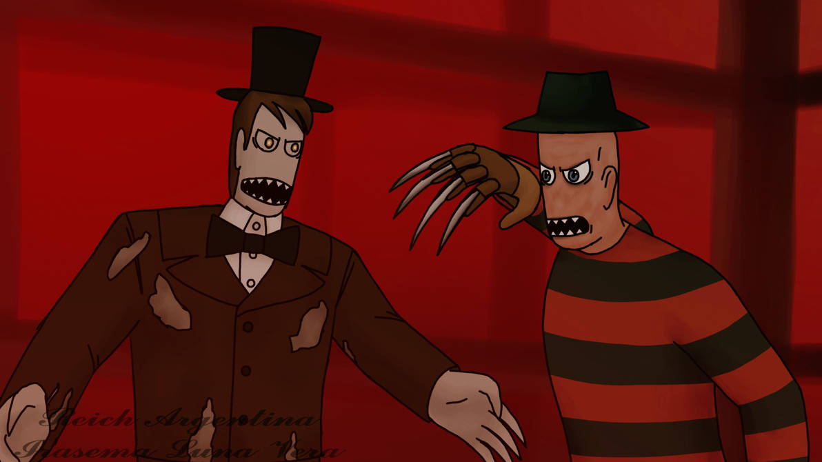 Freddy Raspberry Fighting The final battle | Freddy vs Freddy by Reichargentina on DeviantArt