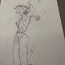 Tried to draw Ancient greek woman