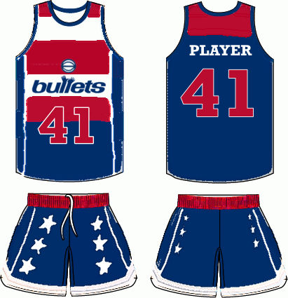 Washington Bullets Away Uniform (1974/75-1984/85) by ToddLichti1989 on ...