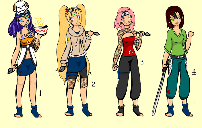 Narutos daughters- the legacy