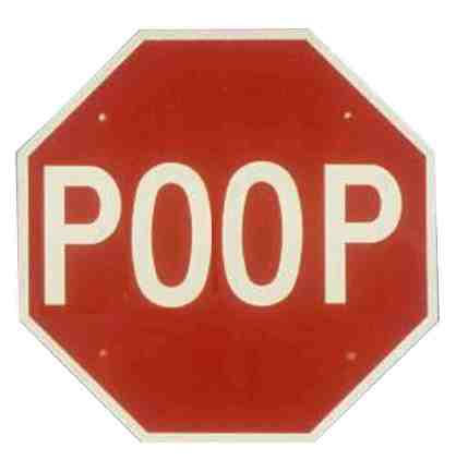 Poop Police Sign Poop Sign by MetalStrat22 on DeviantArt