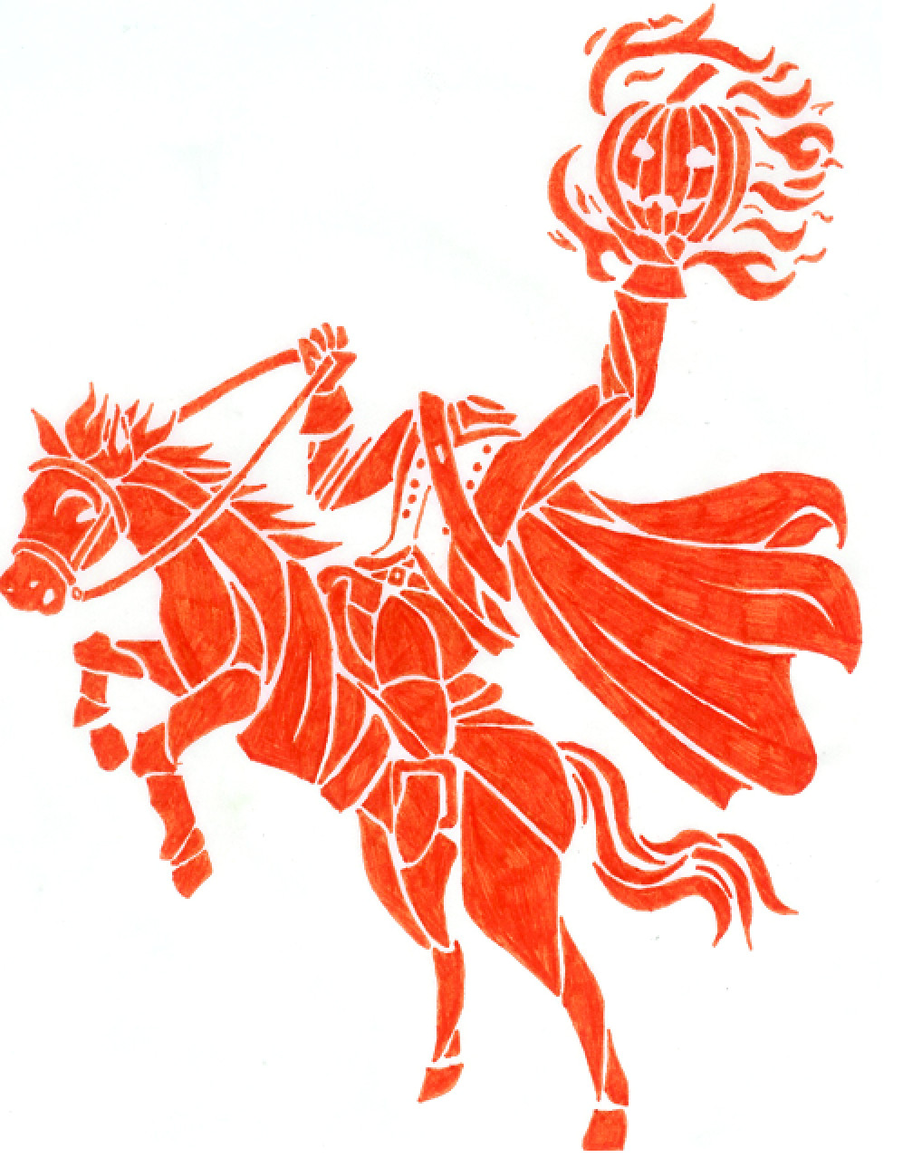 Headless Horseman Tattoo