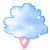 Cotton Candy Emote - Blue