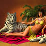 Cleopatra and Tigers