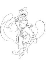 Line Art - Korra