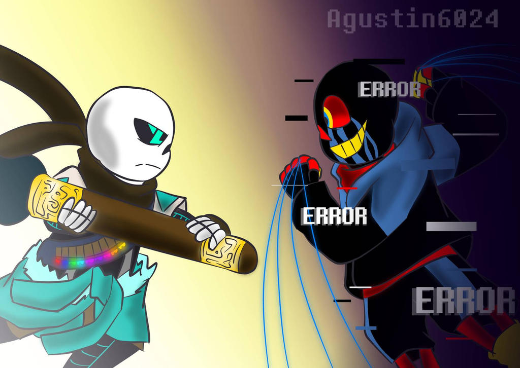 Ink vs Error (Undertale Au) by Agustin6024 on DeviantArt