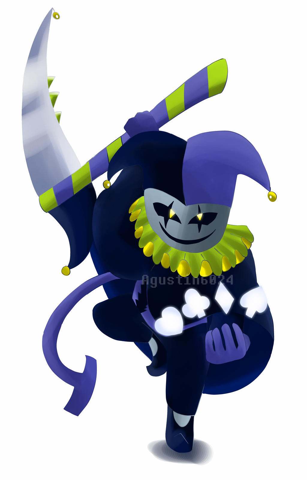 Jevil- Deltarune by Agustin6024 on DeviantArt