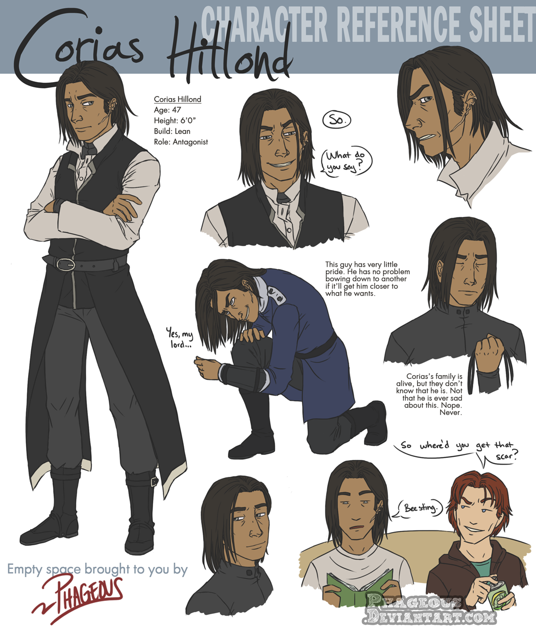 Corias Hillond: Ref sheet