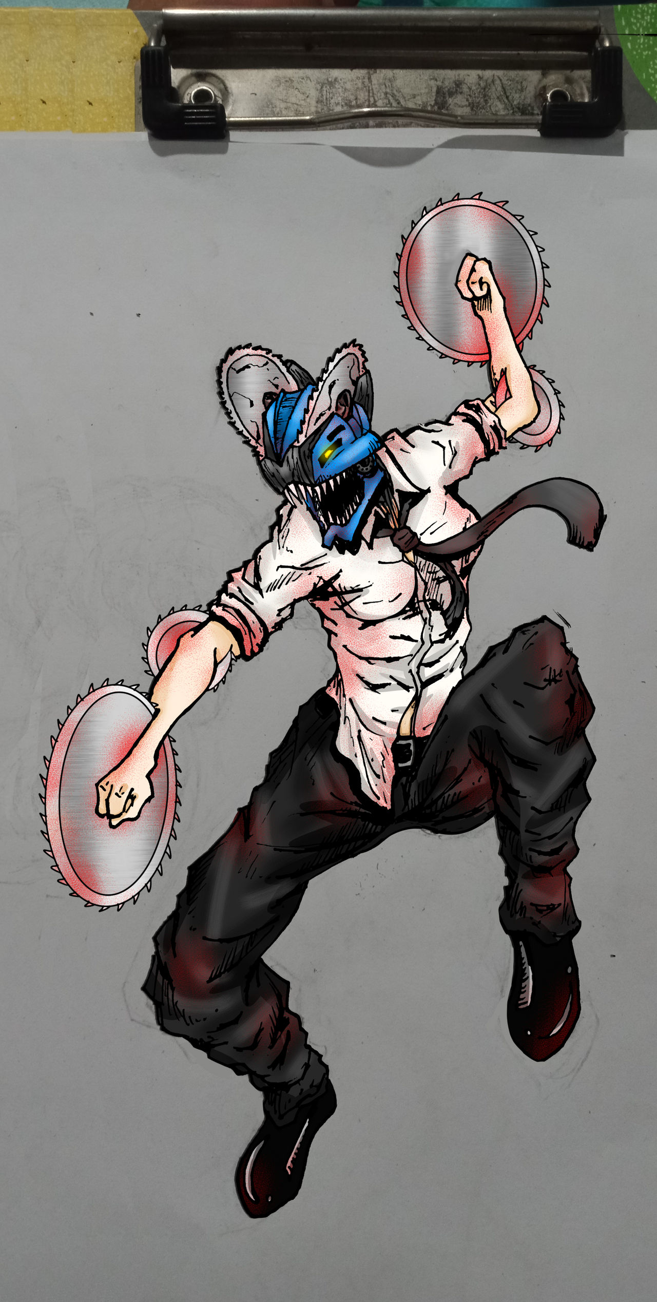 Chainsaw Man OC by aZKarl on DeviantArt