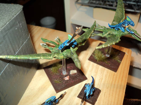 Lizardmen Terradon Riders