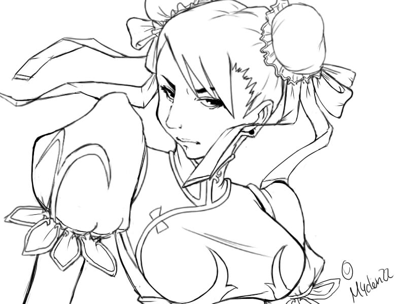 Chun-li Sketch