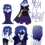 Meta Knight gijinka reference drawings