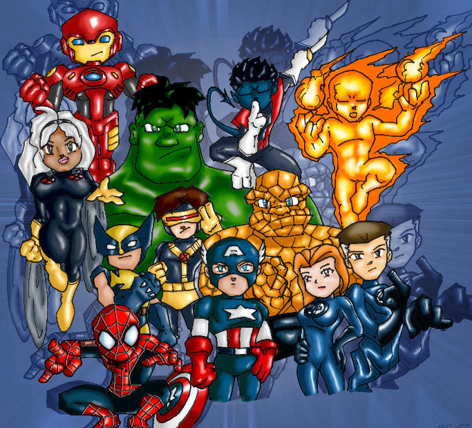 Marvel Group by 3niteam on DeviantArt