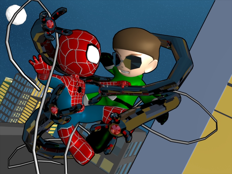 Spidey vs. Doc Ock