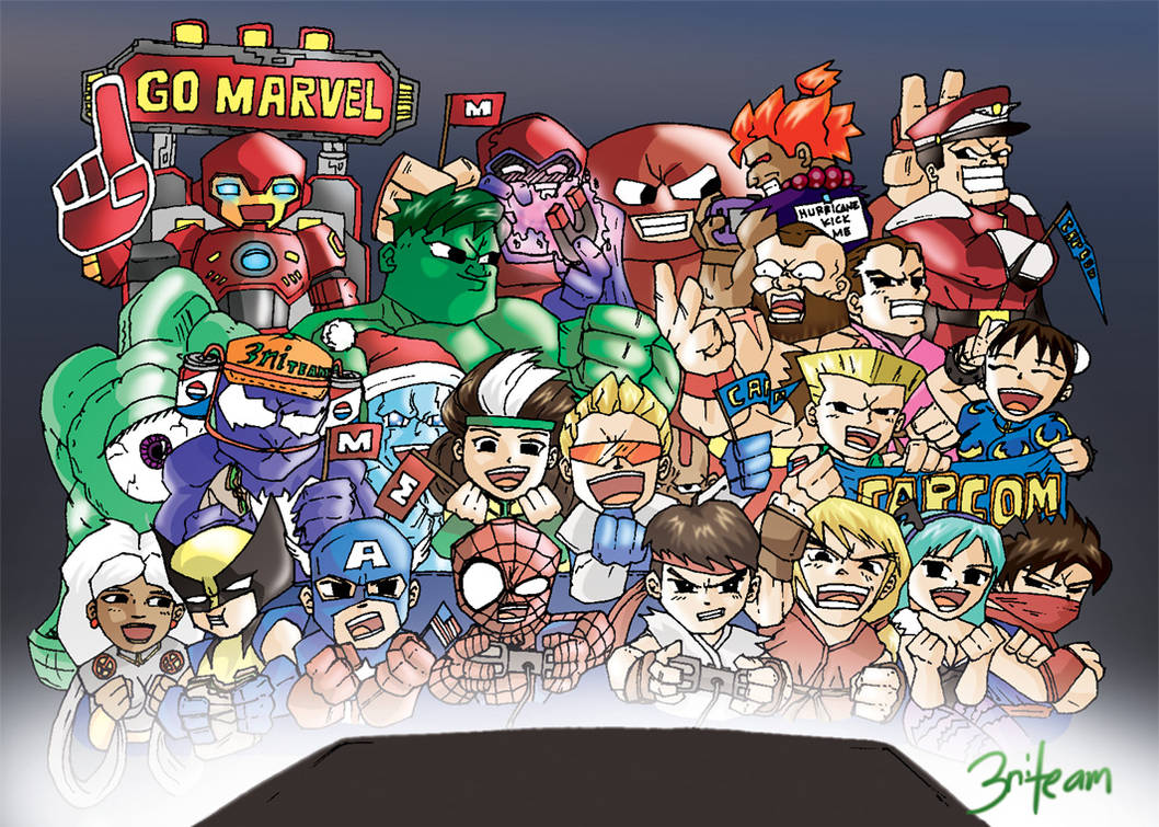 MARVEL VS CAPCOM by 3niteam on DeviantArt