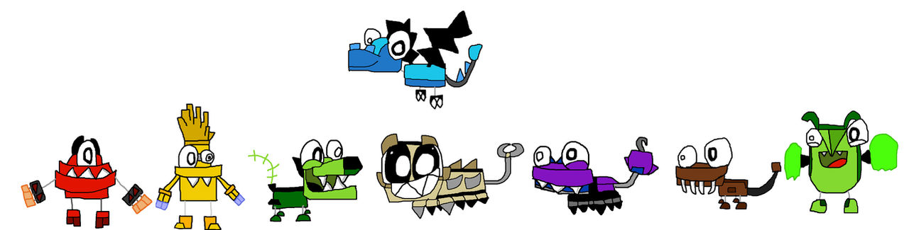 Mixels Animal Deviantart All My Fellas (Mixels) by Justaborrito on DeviantArt