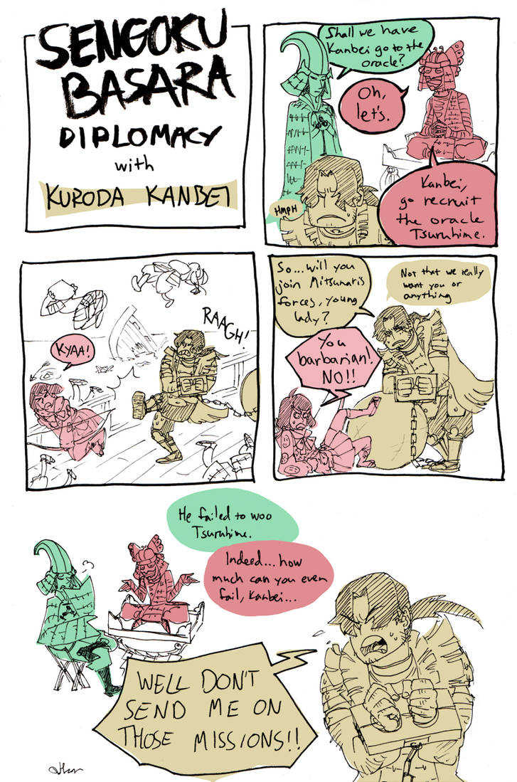 Sengoku Basara Diplomacy by Raakelh