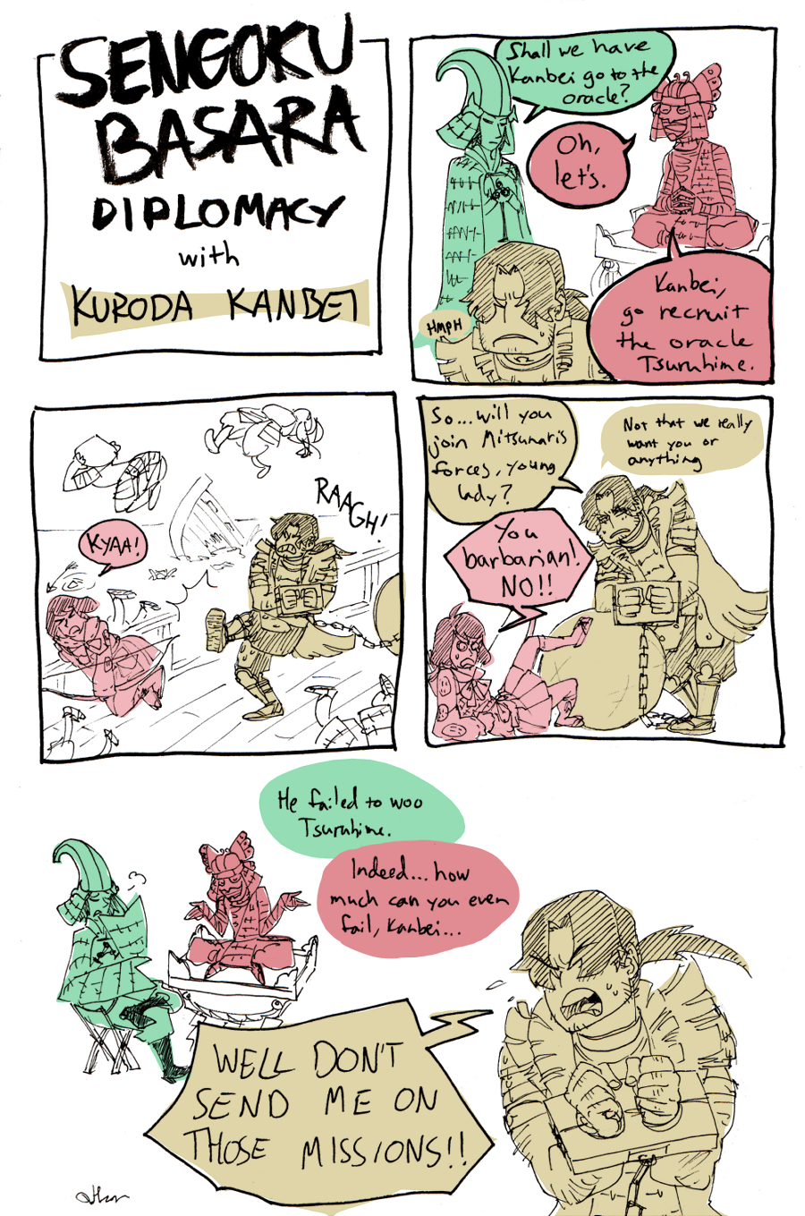 Sengoku Basara Diplomacy by Raakelh