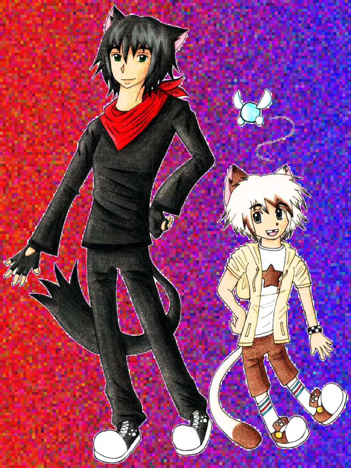 GaMERCaT and Glitch Human Versions