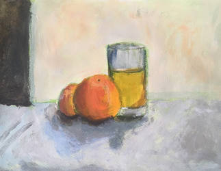 Cezanne inspired still life