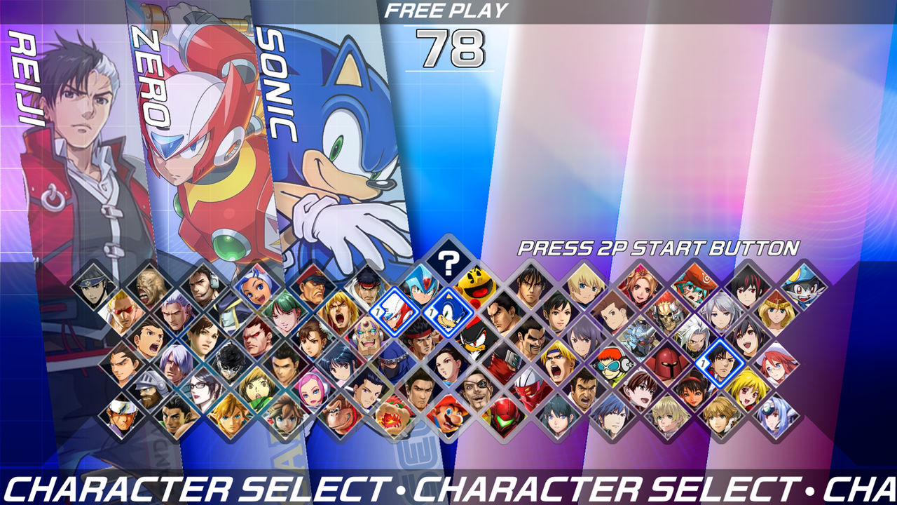 Project X Zone Fighting Game CSS by SuperIcee on DeviantArt